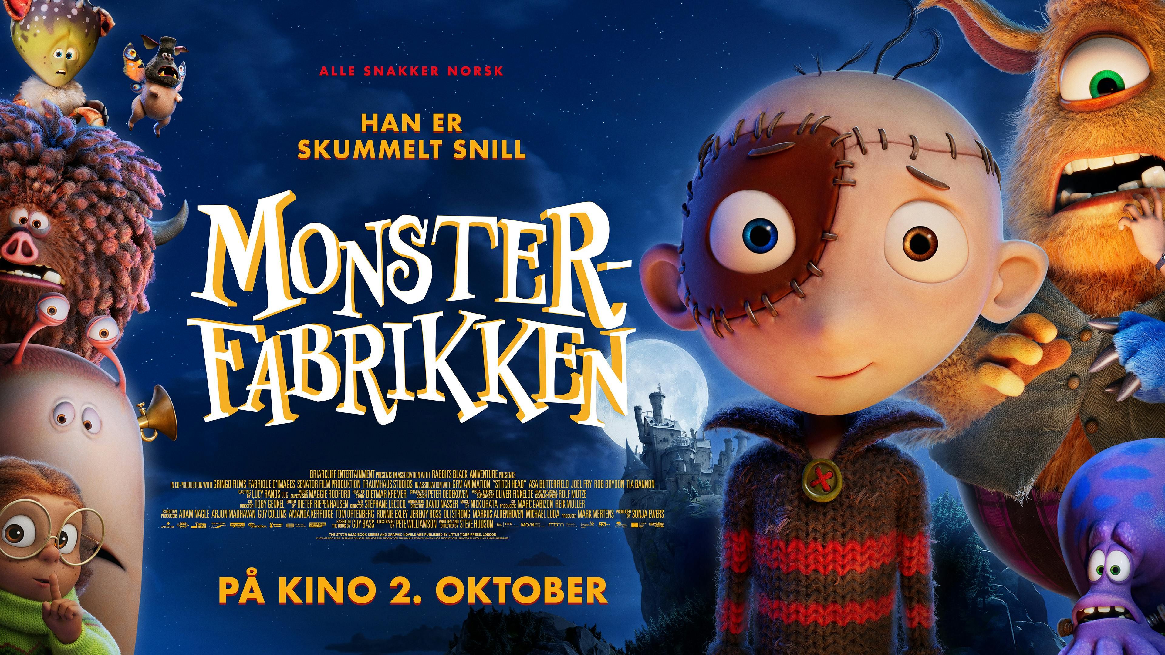 Plakat for Monsterfabrikken